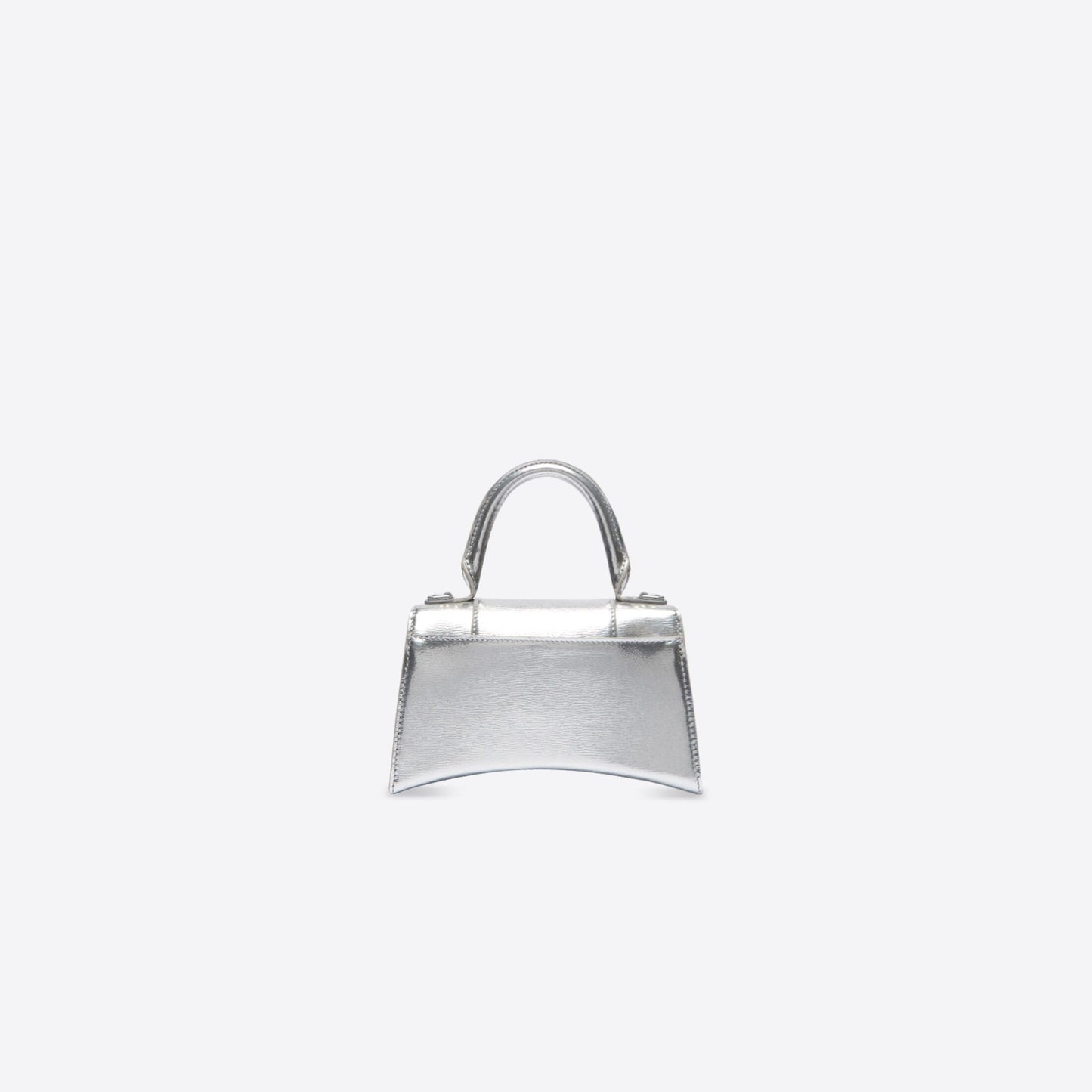 WOMEN'S HOURGLASS XS HANDBAG IN SILVER