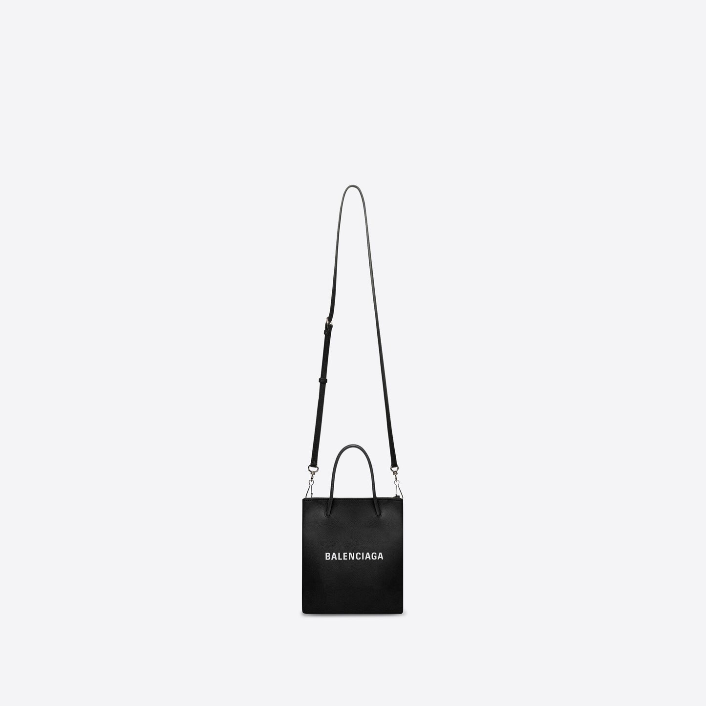 WOMEN'S SHOPPING XXS NORTH SOUTH TOTE BAG IN BLACK