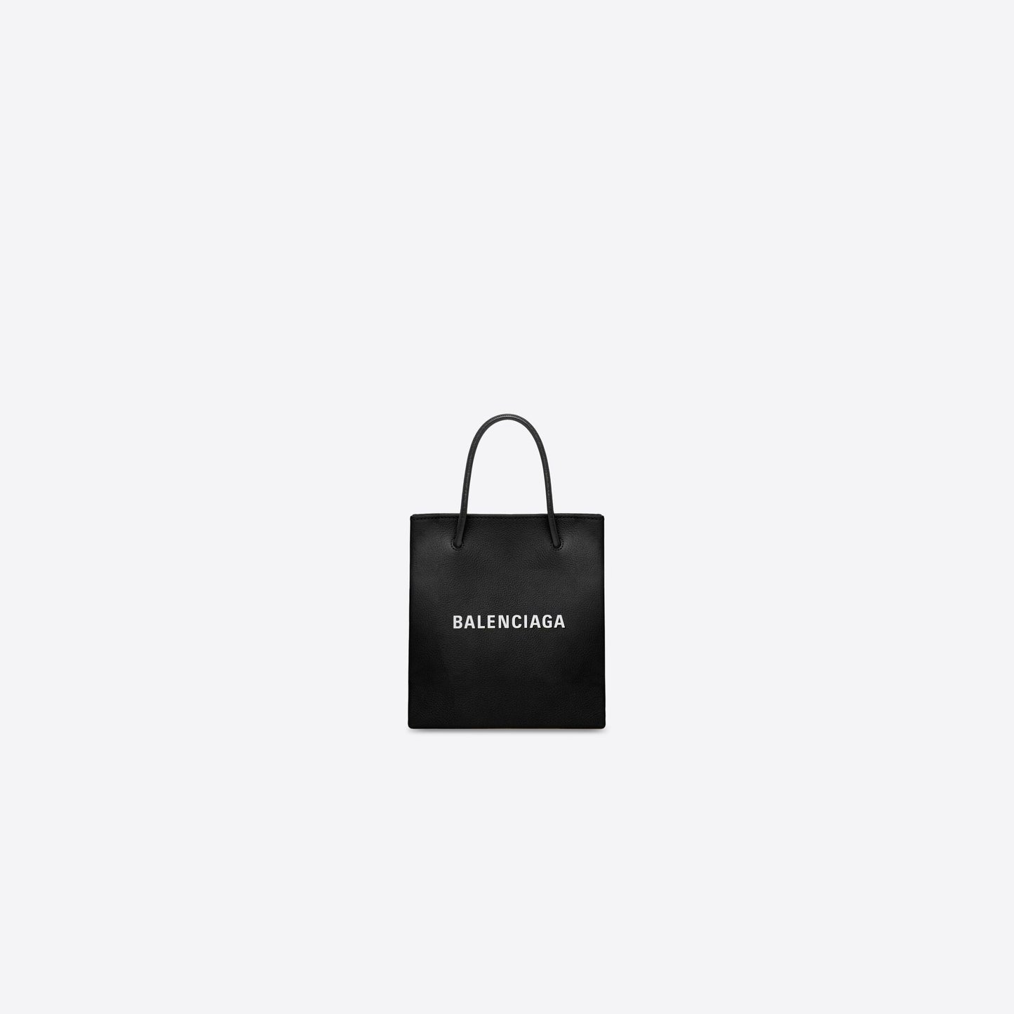 WOMEN'S SHOPPING XXS NORTH SOUTH TOTE BAG IN BLACK