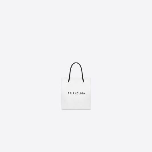 WOMEN'S SHOPPING XXS NORTH SOUTH TOTE BAG IN WHITE