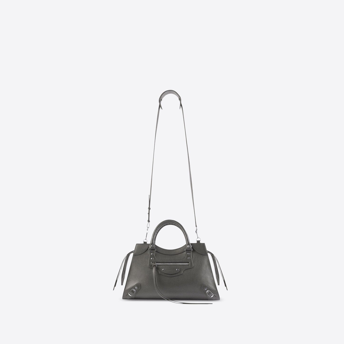 NEO CLASSIC MEDIUM HANDBAG IN DARK GREY