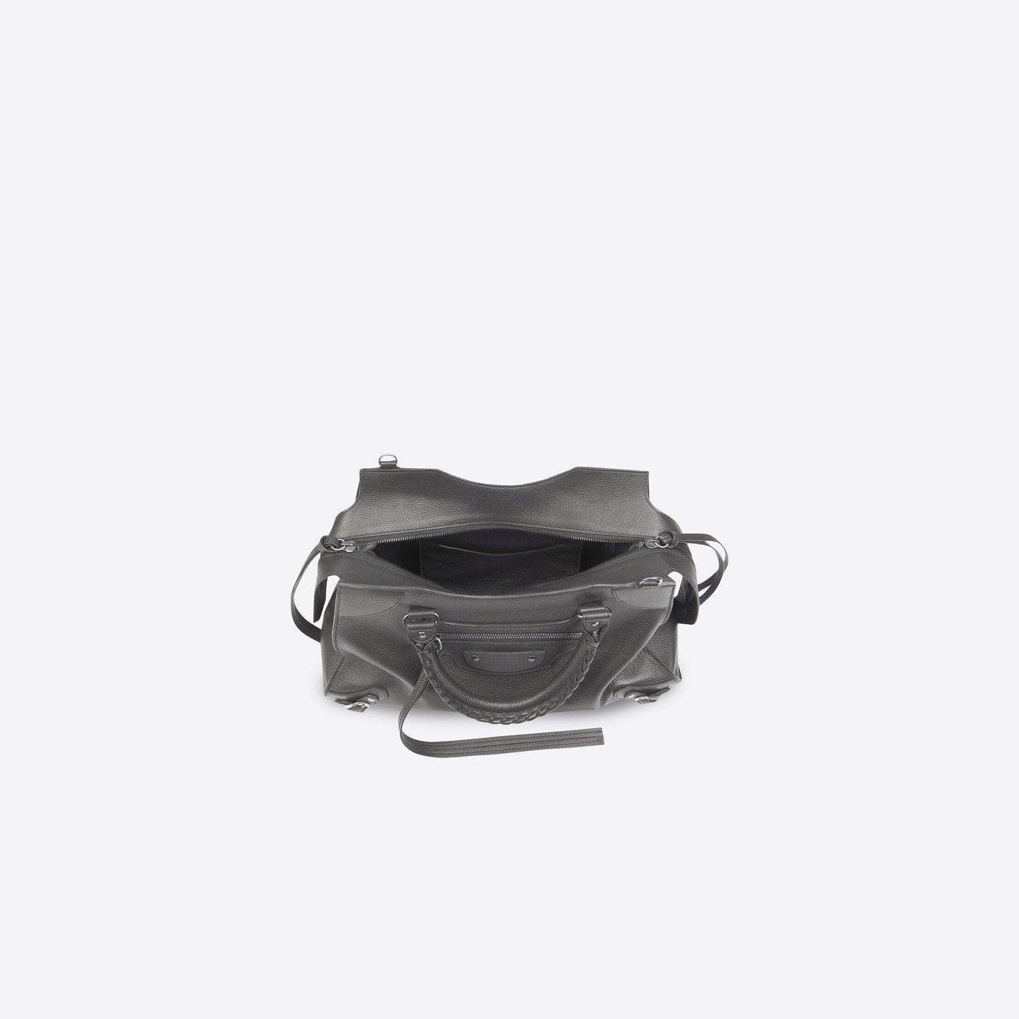 NEO CLASSIC MEDIUM HANDBAG IN DARK GREY