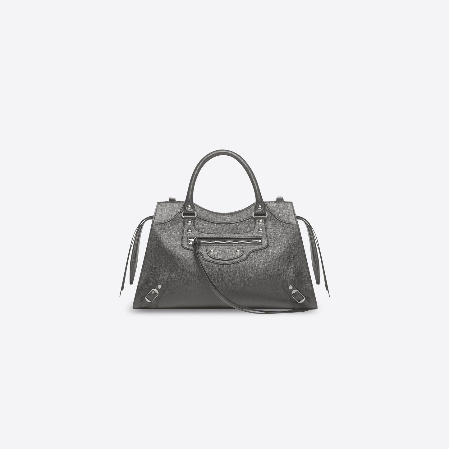 NEO CLASSIC MEDIUM HANDBAG IN DARK GREY