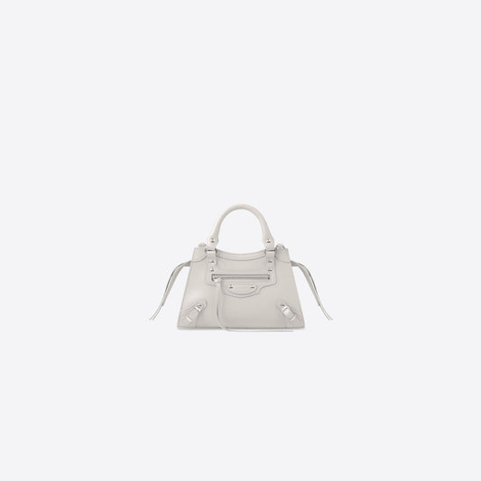 WOMEN'S NEO CLASSIC MINI HANDBAG IN LIGHT GREY