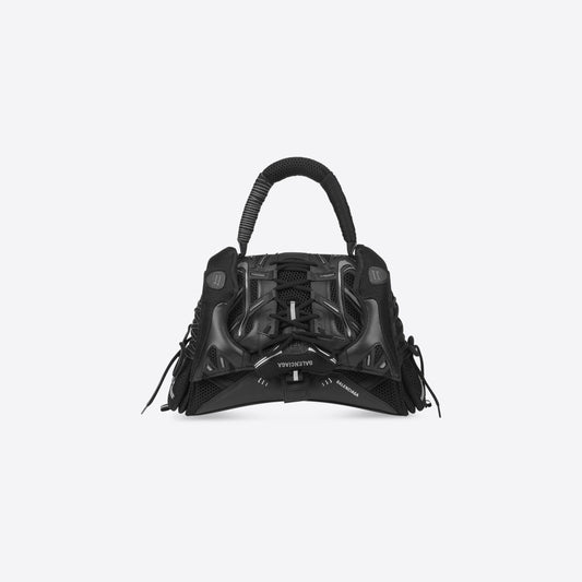 WOMEN'S SNEAKERHEAD MEDIUM HANDBAG IN BLACK