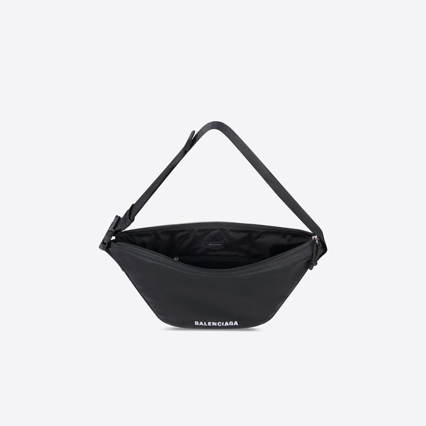 WOMEN'S WHEEL SMALL SLING BAG IN BLACK