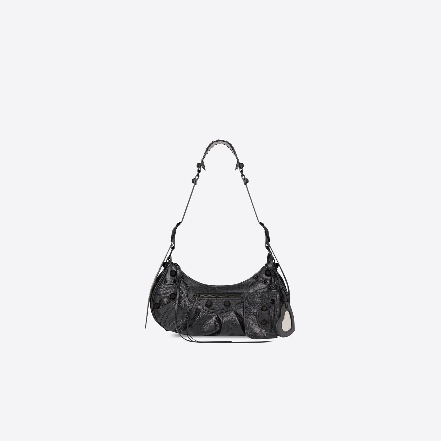 WOMEN'S LE CAGOLE SMALL SHOULDER BAG IN BLACK