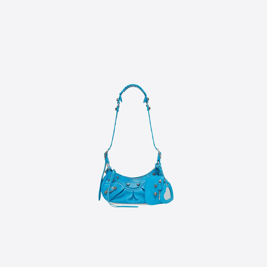 WOMEN'S LE CAGOLE XS SHOULDER BAG IN BLUE