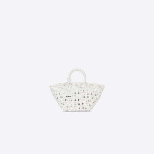 WOMEN'S BISTRO XS BASKET WITH STRAP IN WHITE