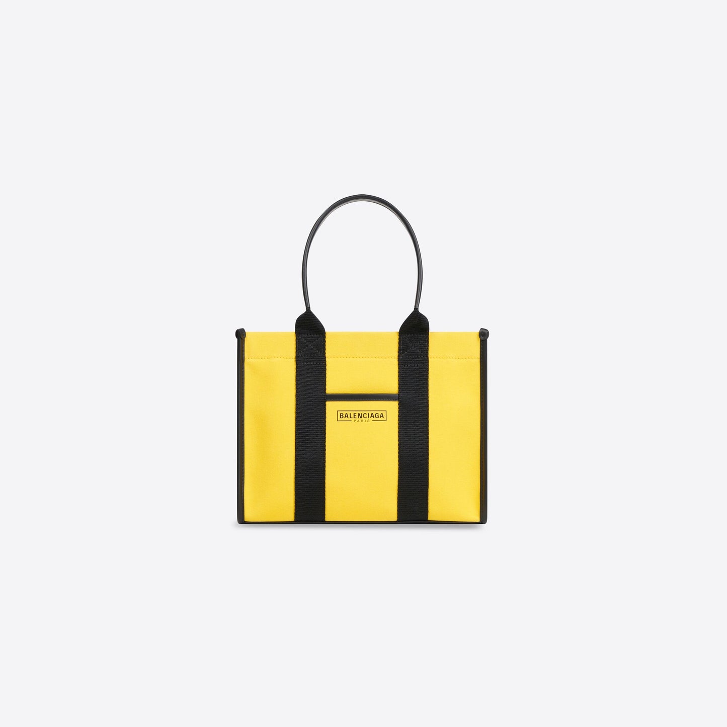 WOMEN'S HARDWARE SMALL TOTE BAG WITH STRAP IN YELLOW