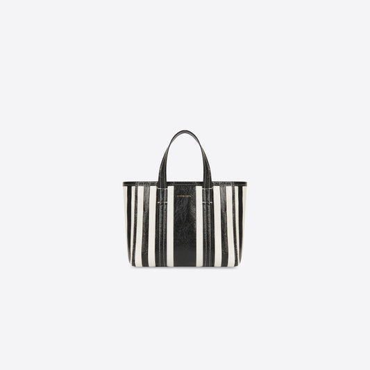 WOMEN'S BARBES SMALL EAST-WEST SHOPPER BAG IN BLACK