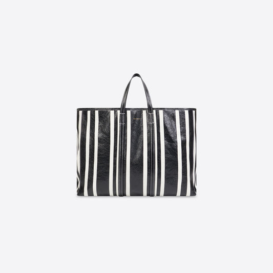 BARBES LARGE EAST-WEST SHOPPER BAG IN BLACK