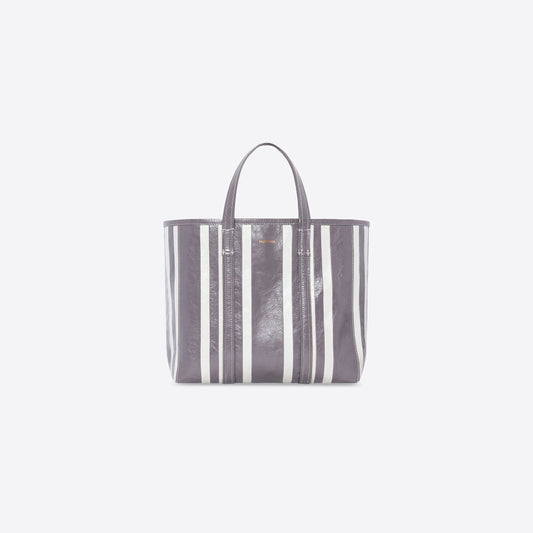 BARBES MEDIUM EAST-WEST SHOPPER BAG IN DARK GREY