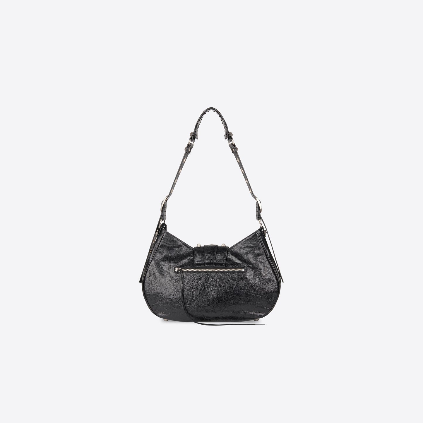 WOMEN'S LE CAGOLE MEDIUM SHOULDER BAG IN BLACK