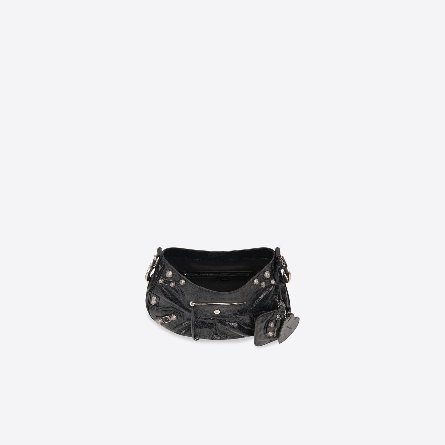 WOMEN'S LE CAGOLE MEDIUM SHOULDER BAG IN BLACK