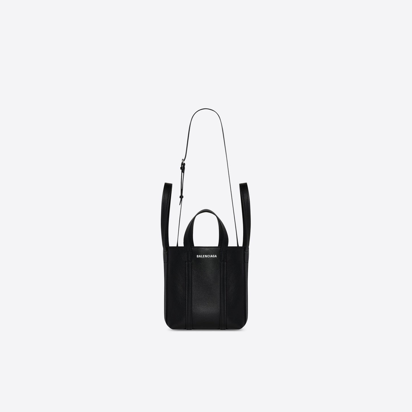 WOMEN'S EVERYDAY SMALL NORTH-SOUTH SHOULDER TOTE BAG IN BLACK