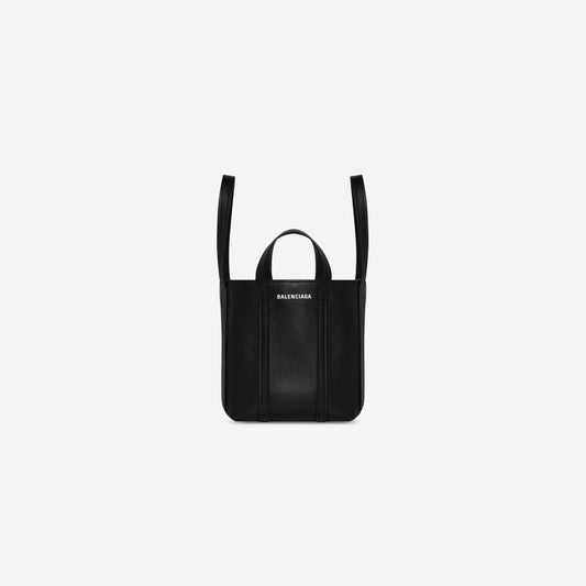 WOMEN'S EVERYDAY SMALL NORTH-SOUTH SHOULDER TOTE BAG IN BLACK