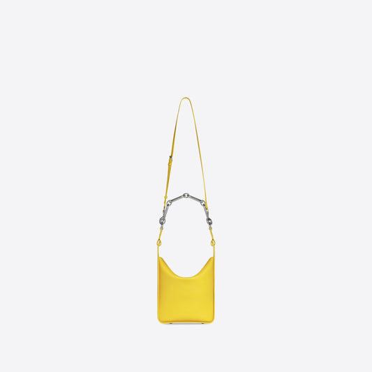 WOMEN'S TOOL 2.0 SMALL NORTH-SOUTH CHAIN TOTE BAG IN YELLOW