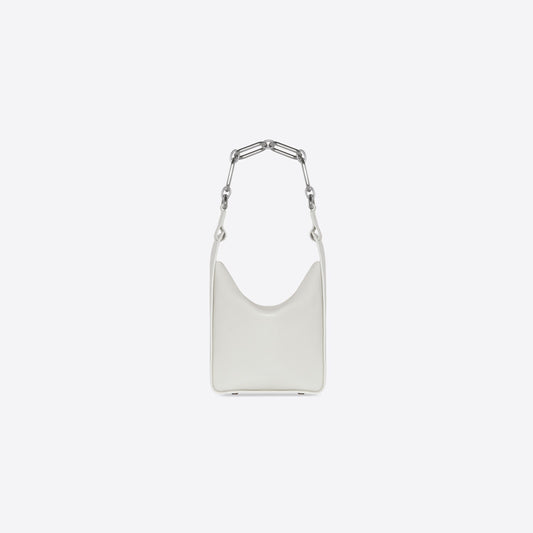 WOMEN'S TOOL 2.0 SMALL NORTH-SOUTH CHAIN TOTE BAG IN WHITE