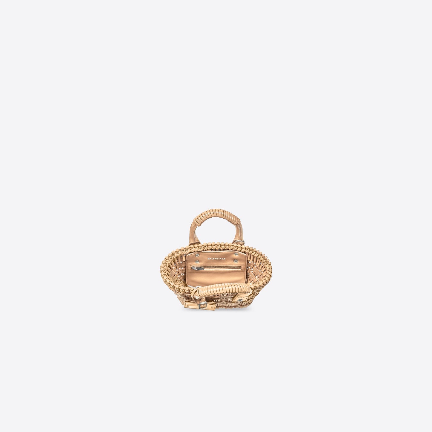 WOMEN'S BISTRO XXS BASKET WITH STRAP IN BEIGE