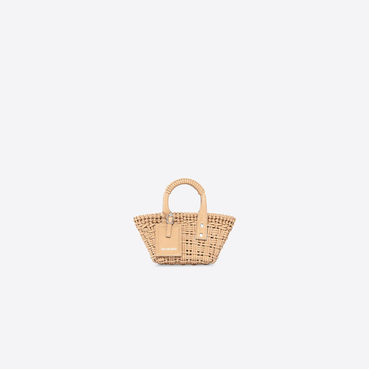 WOMEN'S BISTRO XXS BASKET WITH STRAP IN BEIGE