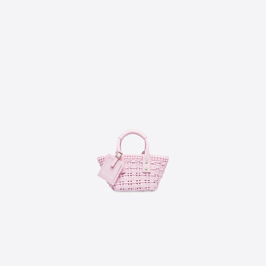 WOMEN'S BISTRO XXS BASKET WITH STRAP IN LIGHT PINK