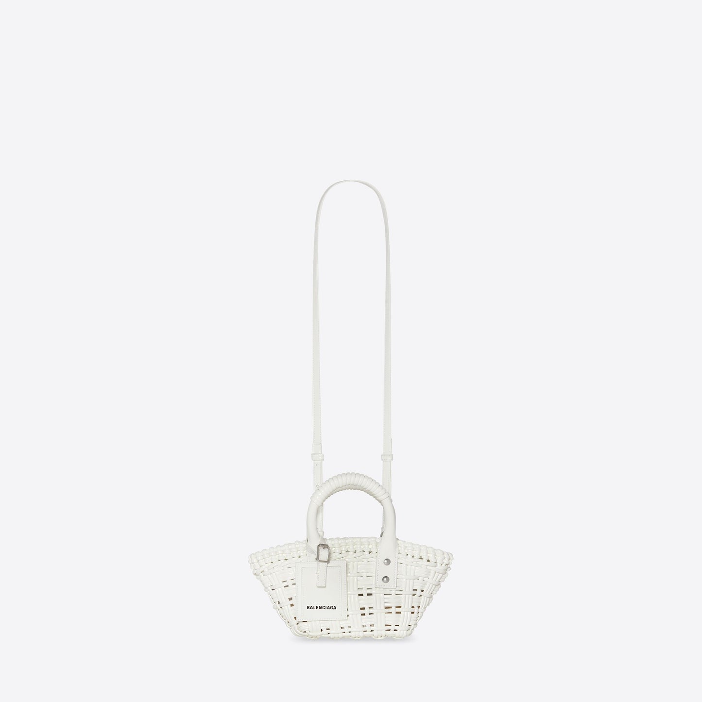 WOMEN'S BISTRO XXS BASKET WITH STRAP IN WHITE