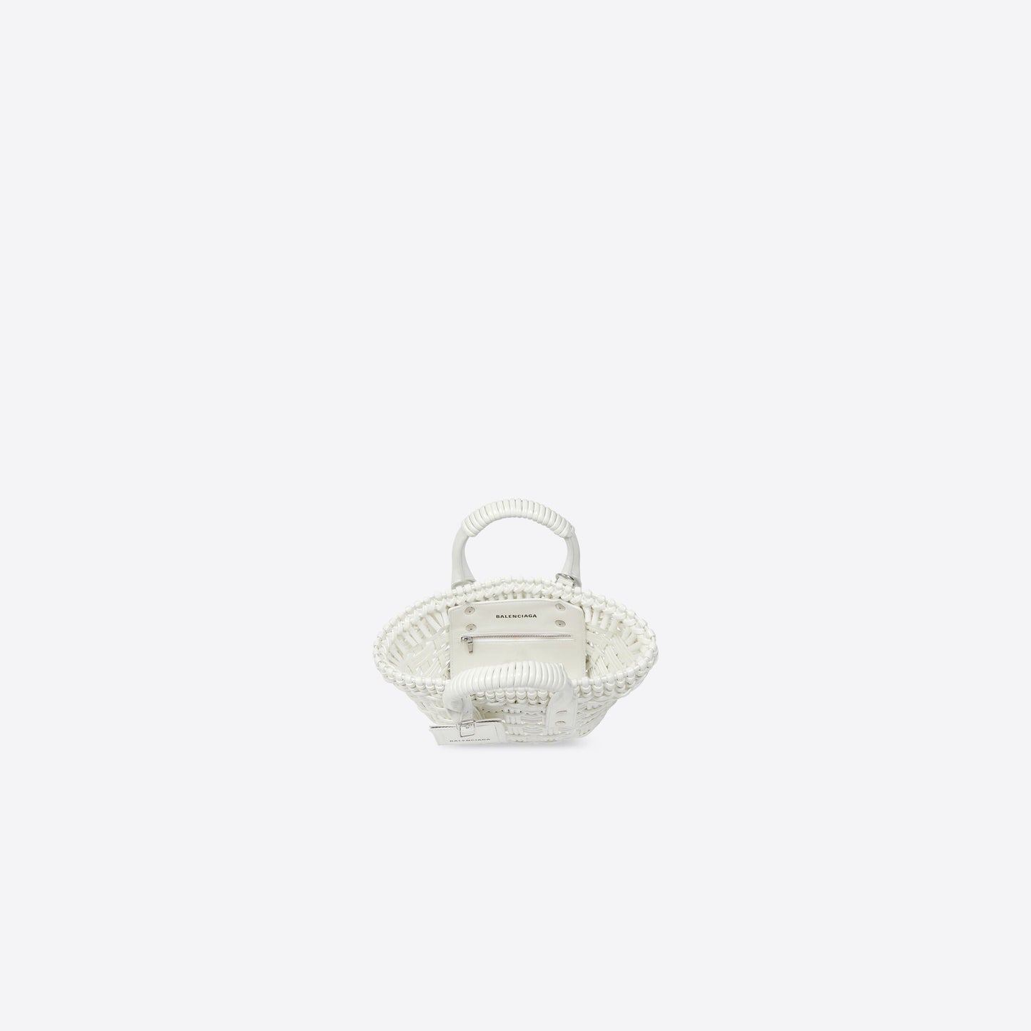 WOMEN'S BISTRO XXS BASKET WITH STRAP IN WHITE