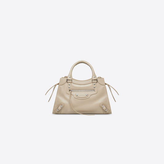 WOMEN'S NEO CLASSIC SMALL HANDBAG IN BEIGE