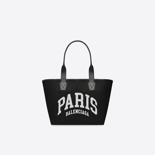 WOMEN'S CITIES PARIS JUMBO LARGE TOTE BAG IN BLACK