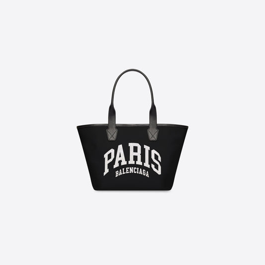 WOMEN'S CITIES PARIS JUMBO SMALL TOTE BAG IN BLACK