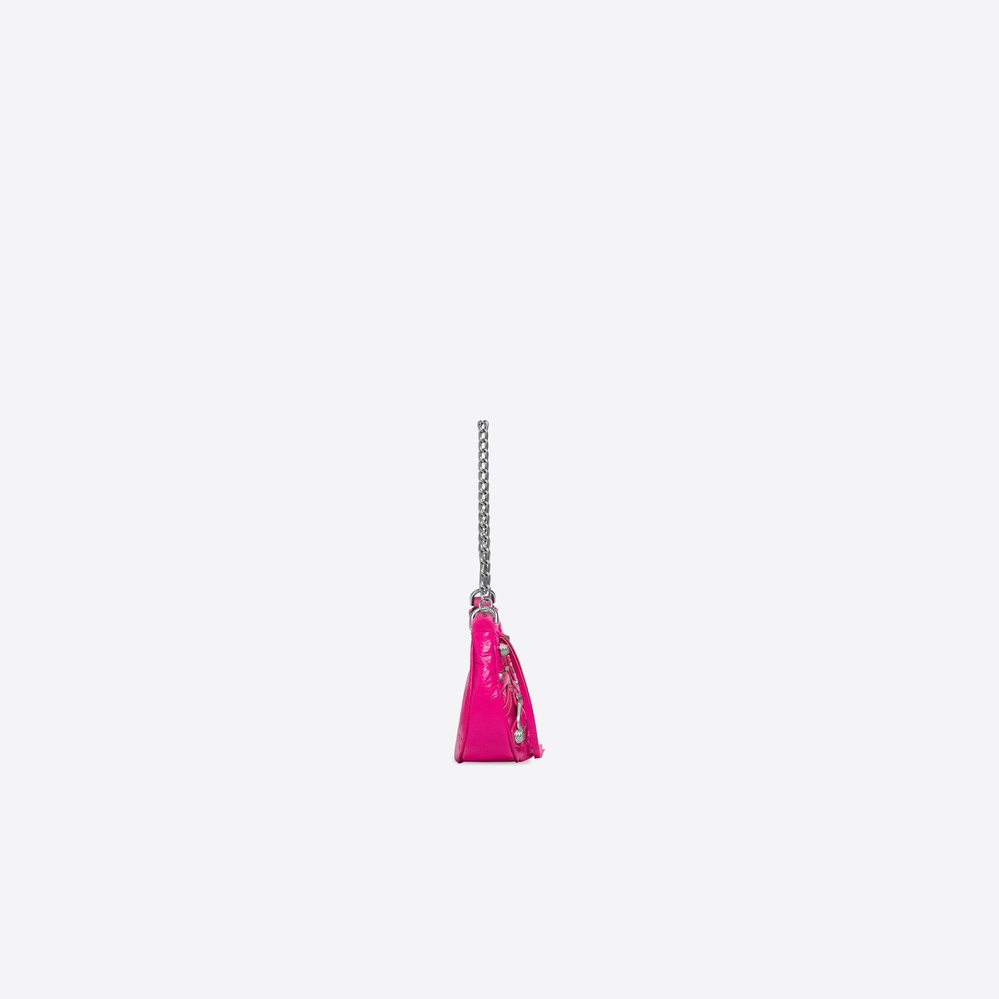 WOMEN'S LE CAGOLE MINI PURSE WITH CHAIN IN PINK