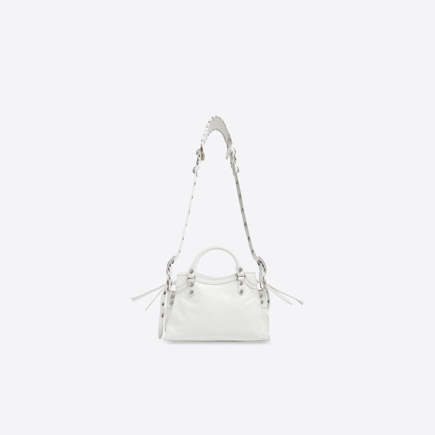 WOMEN'S NEO CAGOLE XS HANDBAG IN WHITE