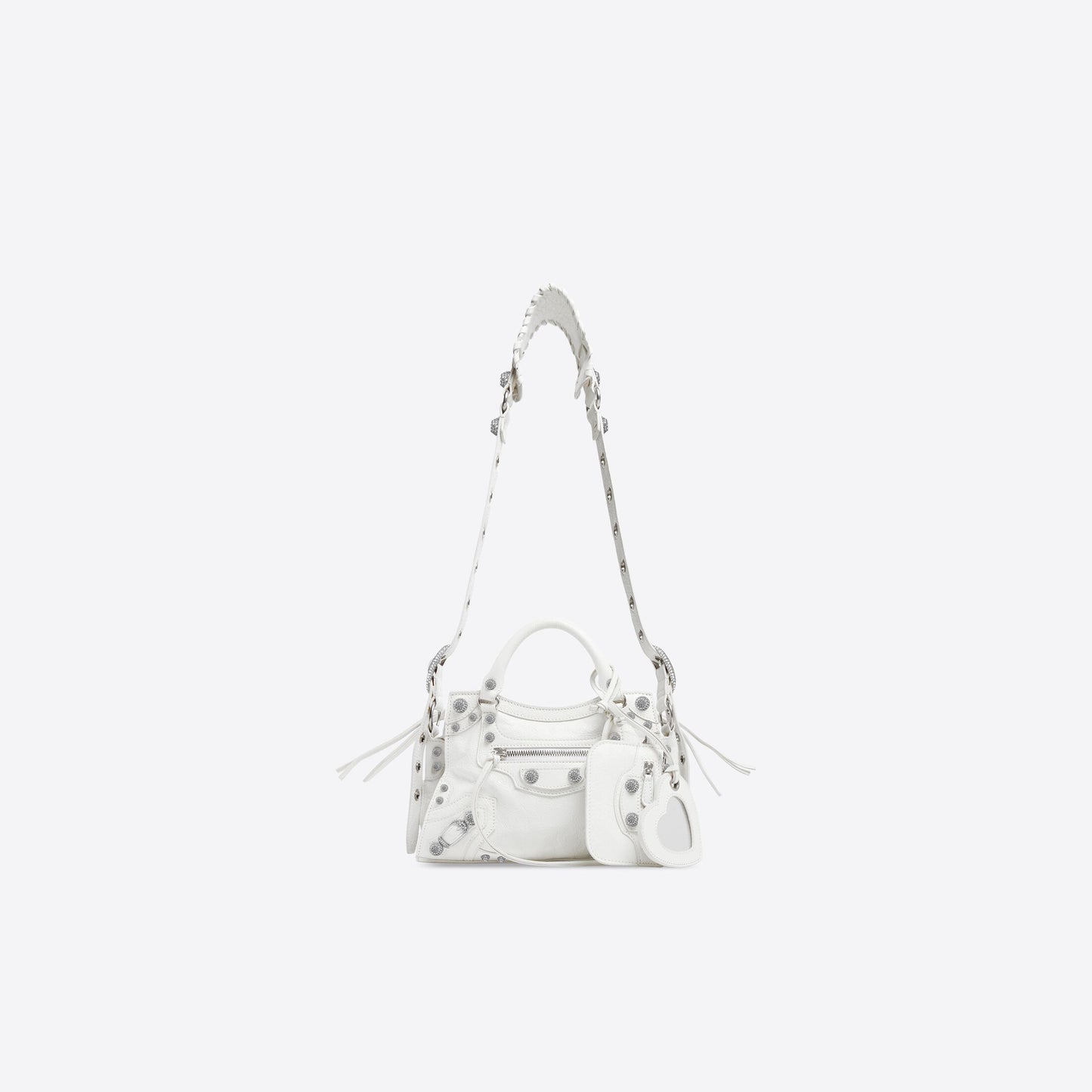 WOMEN'S NEO CAGOLE XS HANDBAG IN WHITE