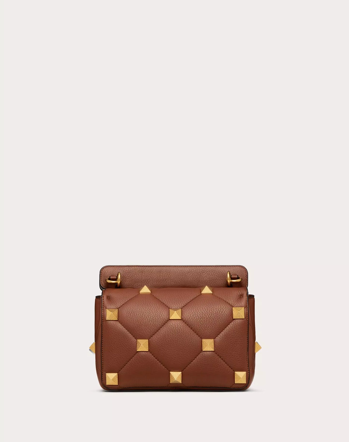 MEDIUM ROMAN STUD THE SHOULDER BAG IN GRAINY CALFSKIN