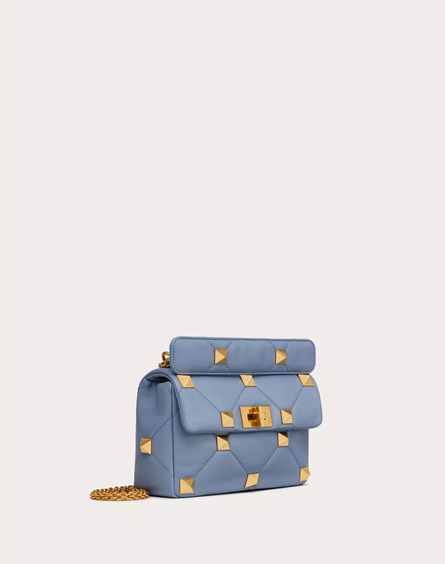 MEDIUM ROMAN STUD THE SHOULDER BAG IN NAPPA WITH CHAIN