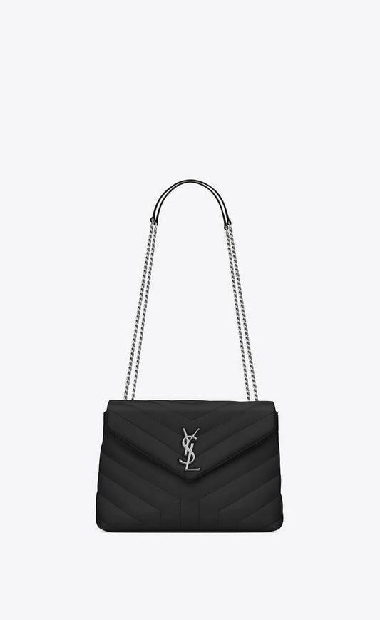 LOULOU SMALL BAG IN MATELASSÉ “Y” LEATHER