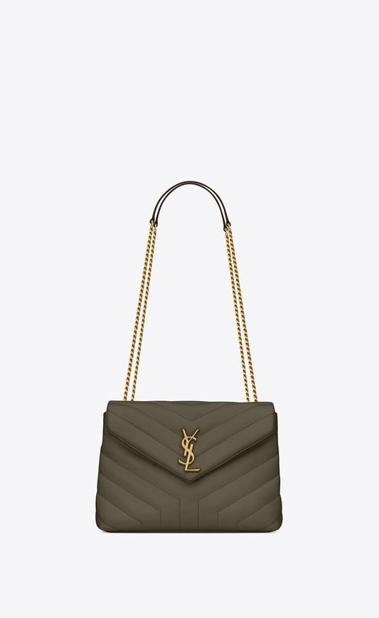 LOULOU SMALL BAG IN MATELASSÉ “Y” LEATHER