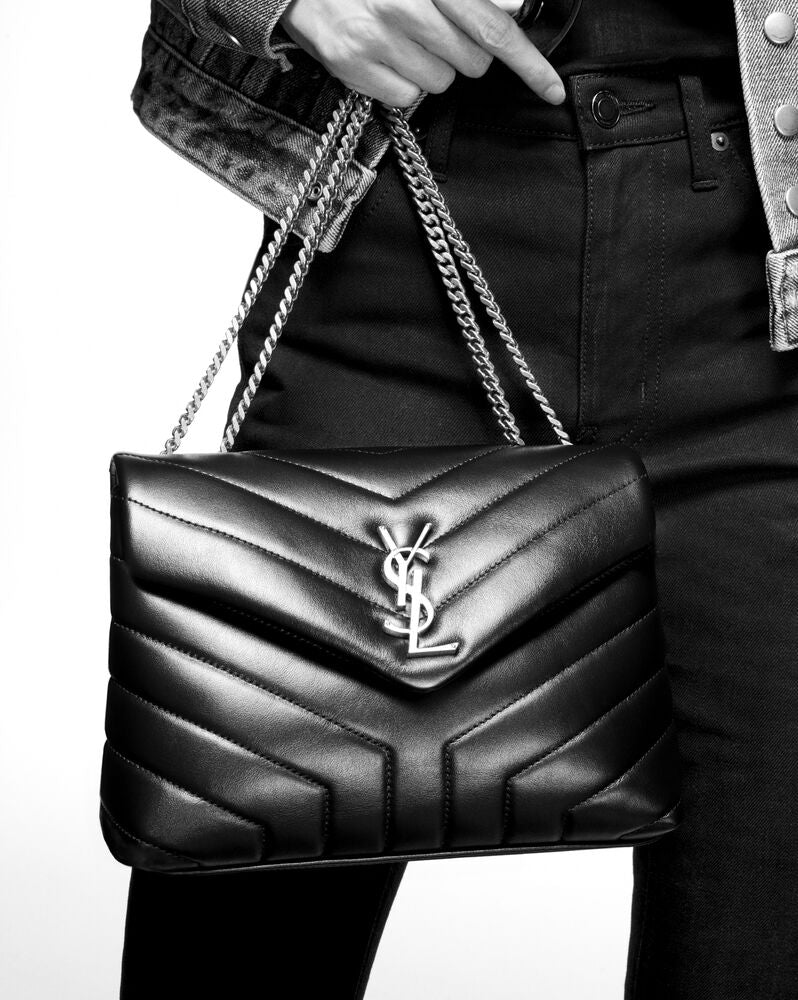 LOULOU SMALL BAG IN MATELASSÉ “Y” LEATHER