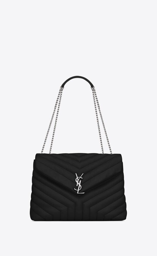 LOULOU MEDIUM BAG IN MATELASSÉ "Y" LEATHER