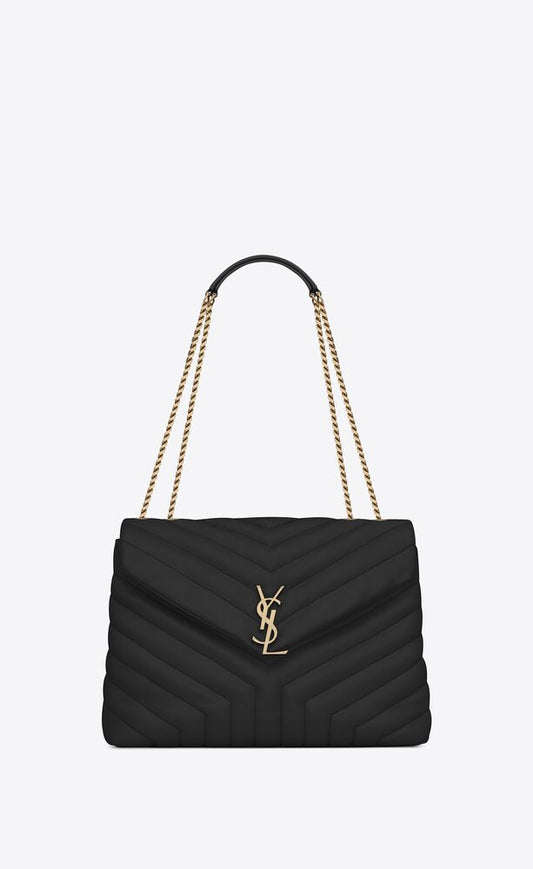 LOULOU MEDIUM BAG IN MATELASSÉ "Y" LEATHER