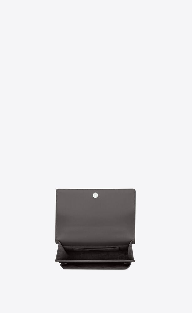 SUNSET MEDIUM SATCHEL IN SMOOTH LEATHER