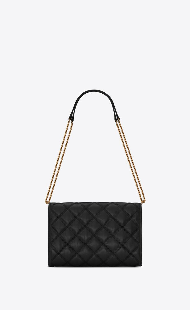 BECKY MINI CHAIN BAG IN CARRÉ-QUILTED LAMBSKIN