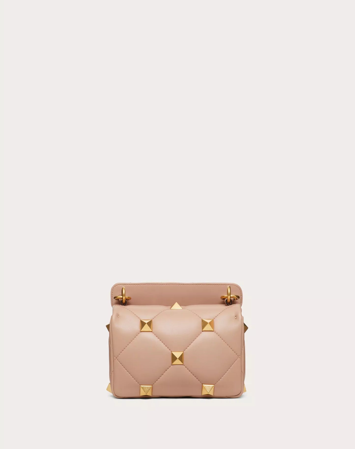 ONLINE EXCLUSIVE SMALL ROMAN STUD THE SHOULDER BAG IN NAPPA WITH CHAIN