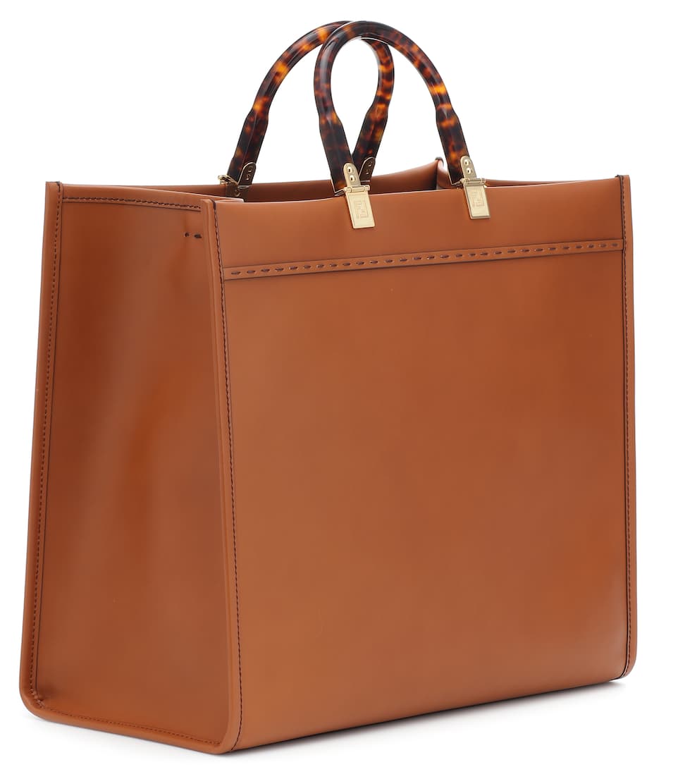 Sunshine Large leather shopper