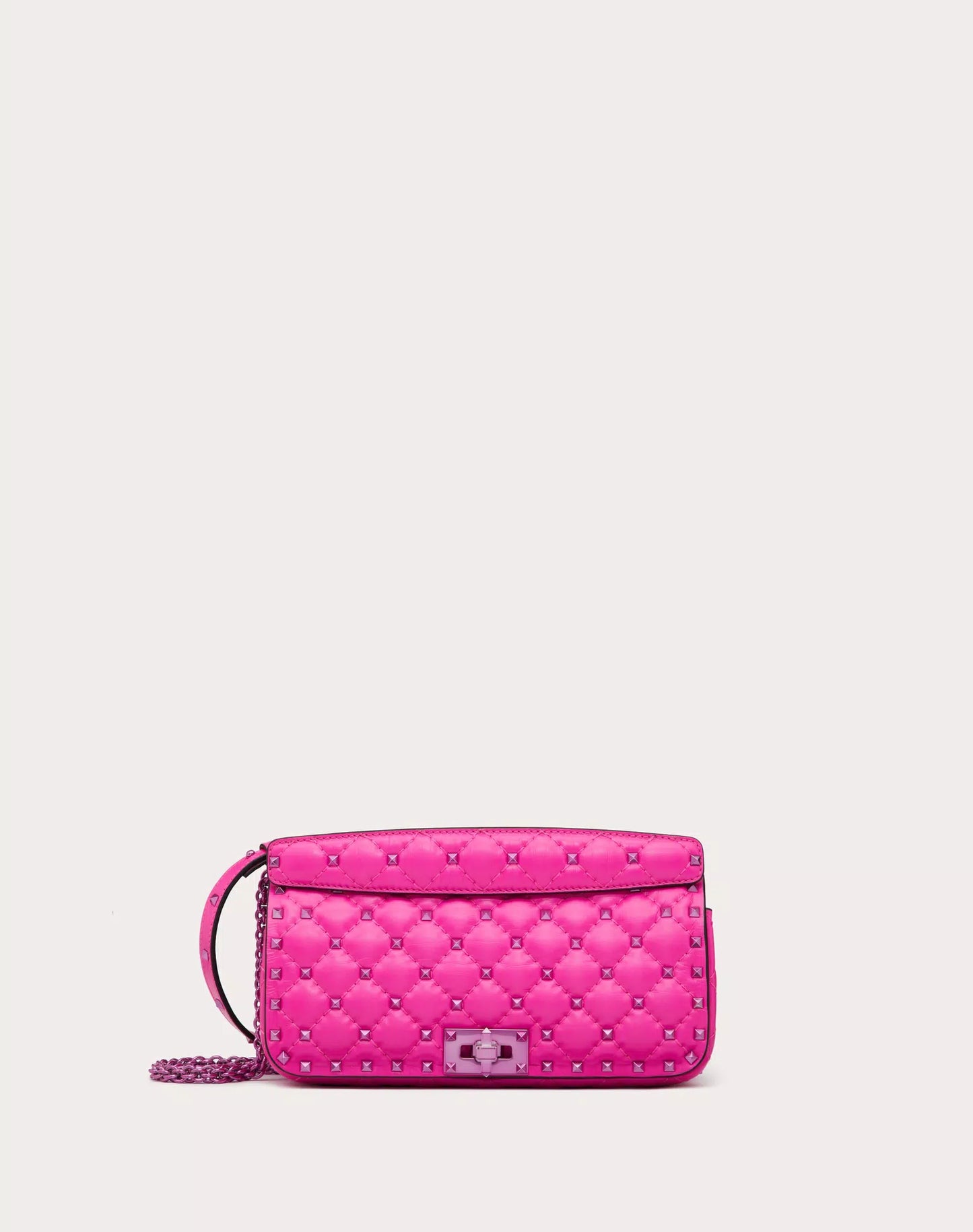 ROCKSTUD SPIKE CALFSKIN SHOULDER BAG