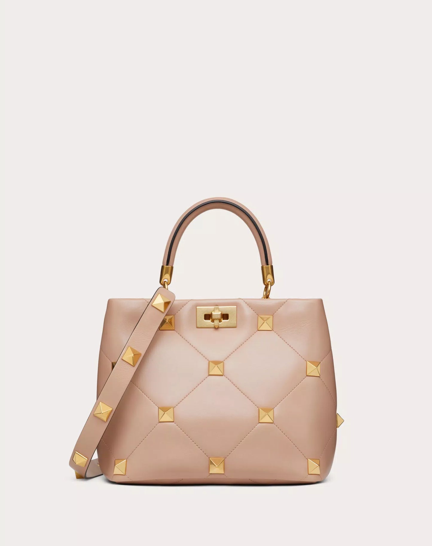 ROMAN STUD THE HANDLE BAG IN NAPPA