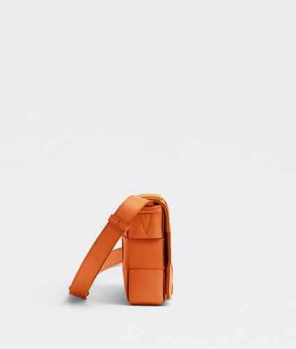 Intreccio leather cross-body bag