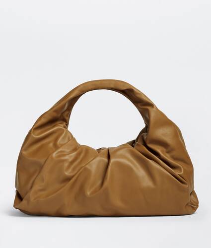 Maxi leather shoulder bag