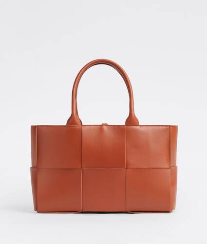 Small intreccio leather tote bag